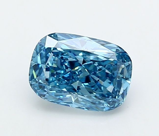 Loose Diamond - CUSHION MODIFIED 1.22ct Fancy Vivid Blue VVS2: Loose Diamond - CUSHION MODIFIED 1.22ct Fancy Vivid Blue VVS2 Source: This is a real non-mined Diamond that has been grown in a lab Shape: CUSHION MODIFIED Carats: 1.22 Color: Fancy Vivid Blue Certifi