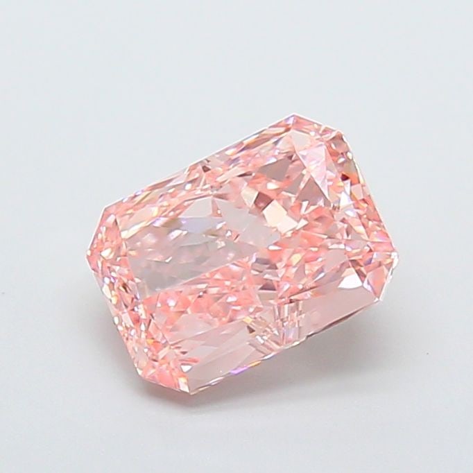 Loose Diamond - RADIANT 4.02ct Fancy Vivid Pink VS1: Loose Diamond - RADIANT 4.02ct Fancy Vivid Pink VS1 Source: This is a real non-mined Diamond that has been grown in a lab Shape: RADIANT Carats: 4.02 Color: Fancy Vivid Pink Certification: IGI Video: