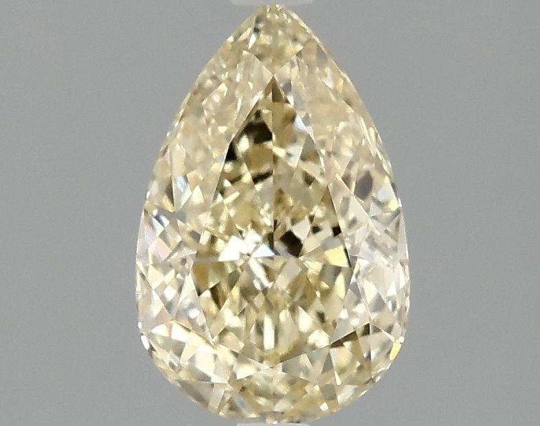 Loose Diamond - PEAR 1.48ct Fancy Yellow VS1: Loose Diamond - PEAR 1.48ct Fancy Yellow VS1 Source: This is a real non-mined Diamond that has been grown in a lab Shape: PEAR Carats: 1.48 Color: Fancy Yellow Certification: NONE Video: