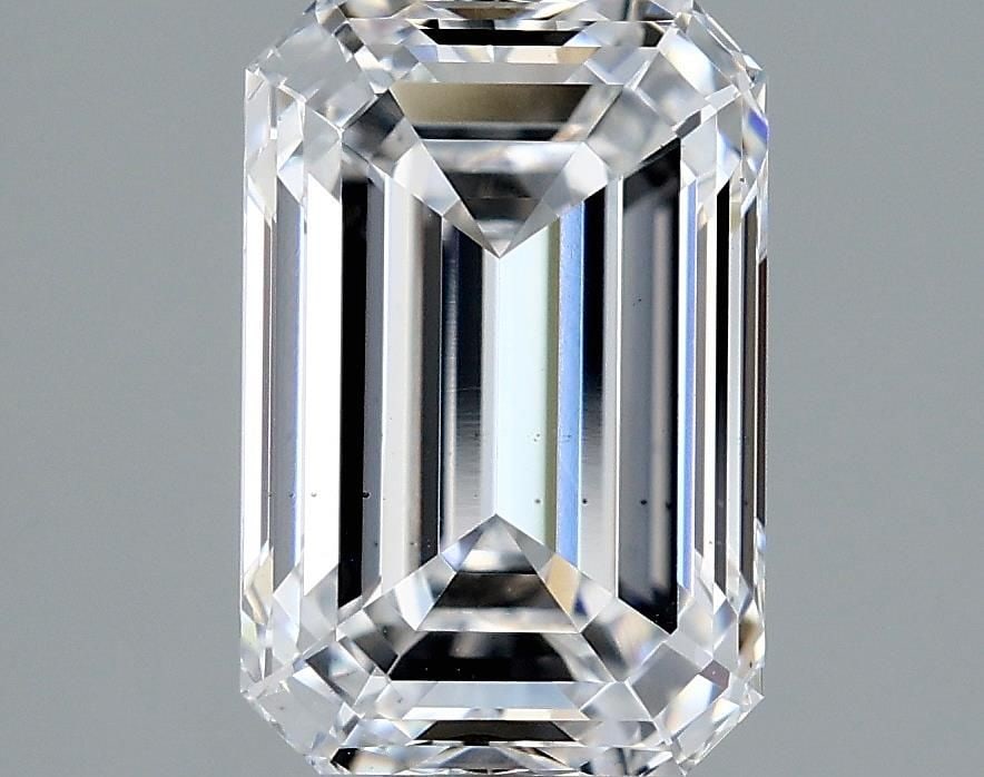 Loose Diamond - EMERALD 2.08ct D VS1: Loose Diamond - EMERALD 2.08ct D VS1 Source: This is a real non-mined Diamond that has been grown in a lab Shape: EMERALD Carats: 2.08 Color: D Clarity: VS1 Certification: HRD Video: