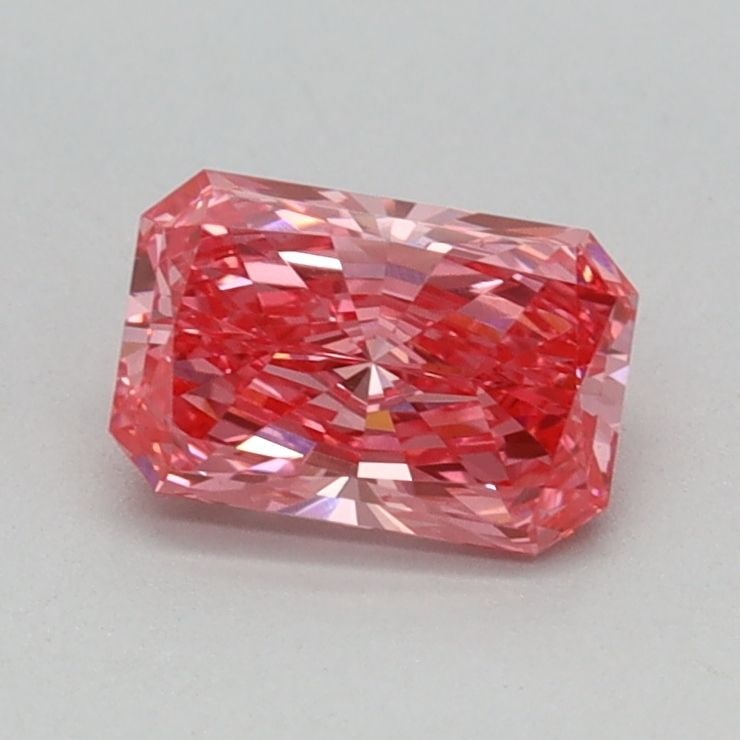 Loose Diamond - RADIANT 0.55ct Fancy Vivid Pink VS1: Loose Diamond - RADIANT 0.55ct Fancy Vivid Pink VS1 Source: This is a real non-mined Diamond that has been grown in a lab Shape: RADIANT Carats: 0.55 Color: Fancy Vivid Pink Certification: IGI Video: