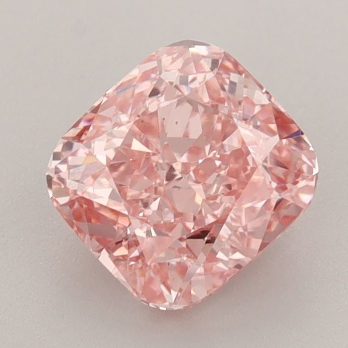 Loose Diamond - CUSHION BRILLIANT 1.56ct Fancy Vivid Pink VS1: Loose Diamond - CUSHION BRILLIANT 1.56ct Fancy Vivid Pink VS1 Source: This is a real non-mined Diamond that has been grown in a lab Shape: CUSHION BRILLIANT Carats: 1.56 Color: Fancy Vivid Pink Certif