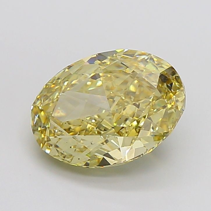 Loose Diamond - OVAL 8.09ct Fancy Intense Yellow VS2: Loose Diamond - OVAL 8.09ct Fancy Intense Yellow VS2 Source: This is a real non-mined Diamond that has been grown in a lab Shape: OVAL Carats: 8.09 Color: Fancy Intense Yellow Certification: IGI Video