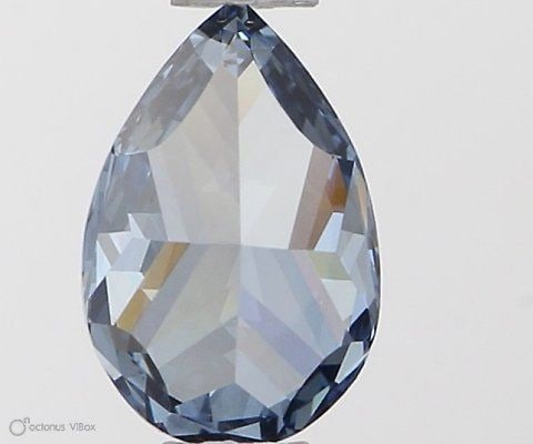 Loose Diamond - PEAR 0.53ct Fancy Vivid Blue VS2: Loose Diamond - PEAR 0.53ct Fancy Vivid Blue VS2 Source: This is a real non-mined Diamond that has been grown in a lab Shape: PEAR Carats: 0.53 Color: Fancy Vivid Blue Certification: IGI Video: