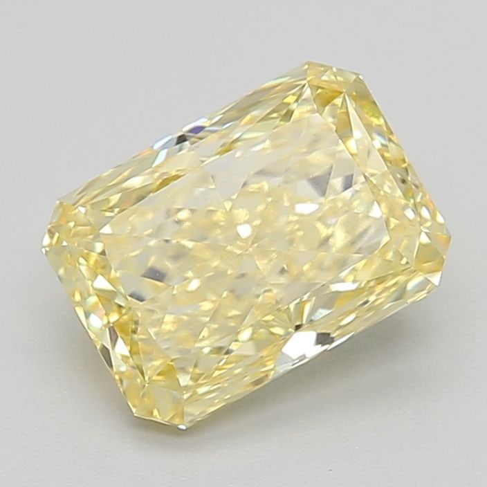 Loose Diamond - RADIANT 2.18ct Fancy Intense Yellow VS1: Loose Diamond - RADIANT 2.18ct Fancy Intense Yellow VS1 Source: This is a real non-mined Diamond that has been grown in a lab Shape: RADIANT Carats: 2.18 Color: Fancy Intense Yellow Certification: IGI