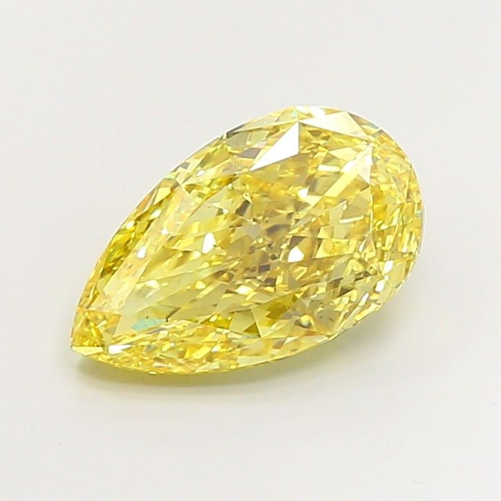 Loose Diamond - PEAR 5.05ct Fancy Vivid Yellow VS2 (1 of 1)