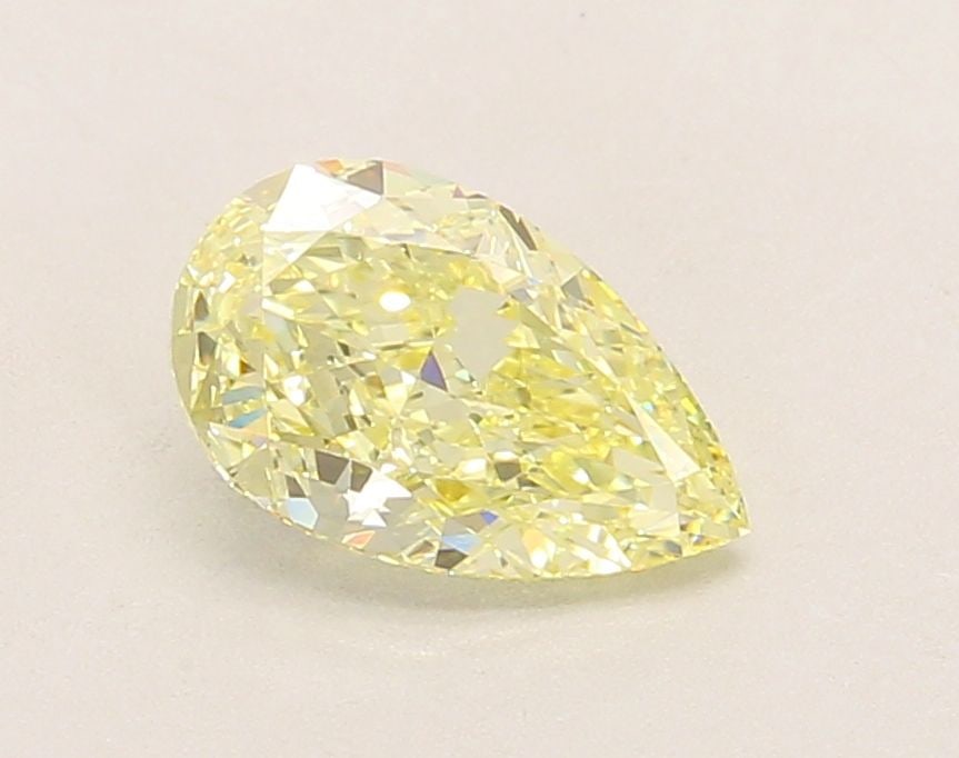 Loose Diamond - PEAR 1.25ct Fancy Yellow VVS2: Loose Diamond - PEAR 1.25ct Fancy Yellow VVS2 Source: This is a real non-mined Diamond that has been grown in a lab Shape: PEAR Carats: 1.25 Color: Fancy Yellow Certification: IGI Video: