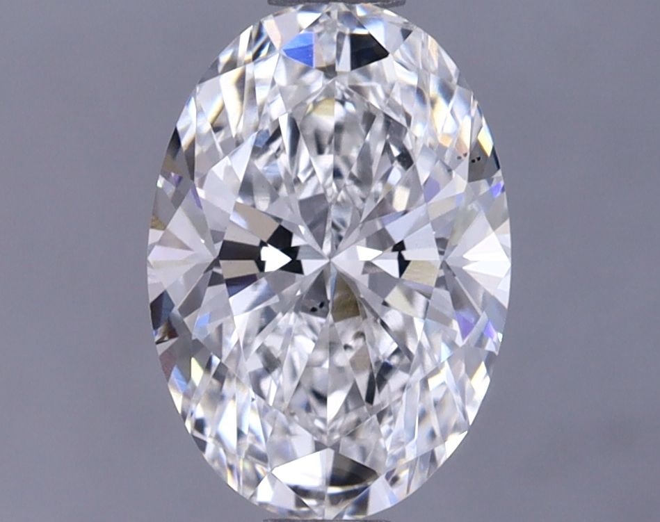 Loose Diamond - OVAL 1.23ct E VS2: Loose Diamond - OVAL 1.23ct E VS2 Source: This is a real non-mined Diamond that has been grown in a lab Shape: OVAL Carats: 1.23 Color: E Clarity: VS2 Certification: IGI Video: