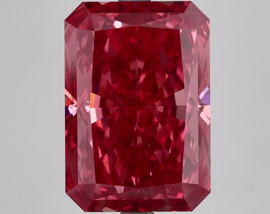 Loose Diamond - RADIANT 8.56ct Fancy Vivid Pink VS1 (1 of 1)