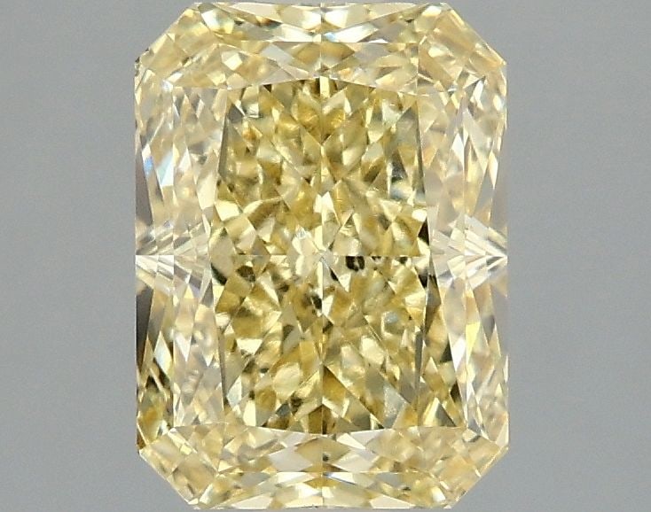 Loose Diamond - RADIANT 2.09ct Fancy Intense Yellow VS1: Loose Diamond - RADIANT 2.09ct Fancy Intense Yellow VS1 Source: This is a real non-mined Diamond that has been grown in a lab Shape: RADIANT Carats: 2.09 Color: Fancy Intense Yellow Certification: IGI