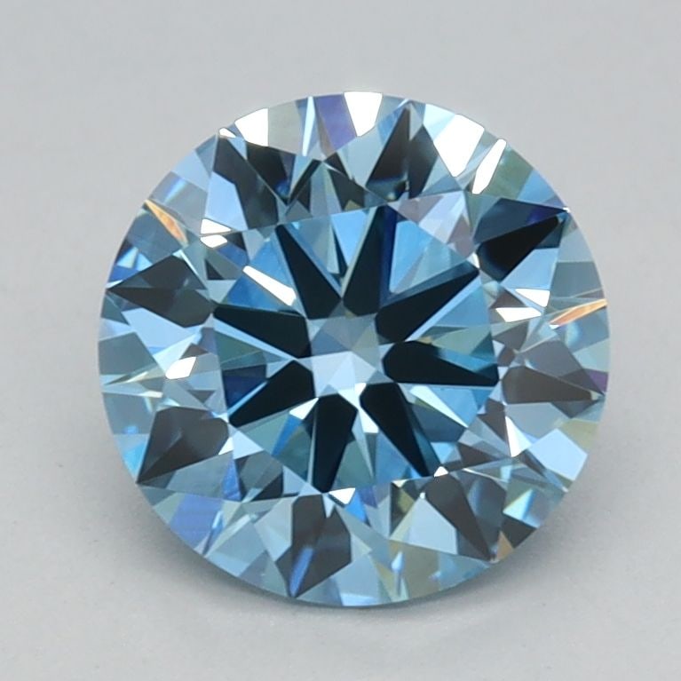 Ideal Loose Diamond - ROUND 1.17ct Fancy Vivid Blue VS1: Ideal Loose Diamond - ROUND 1.17ct Fancy Vivid Blue VS1 Source: This is a real non-mined Diamond that has been grown in a lab Shape: ROUND Carats: 1.17 Color: Fancy Vivid Blue Certification: IGI Video