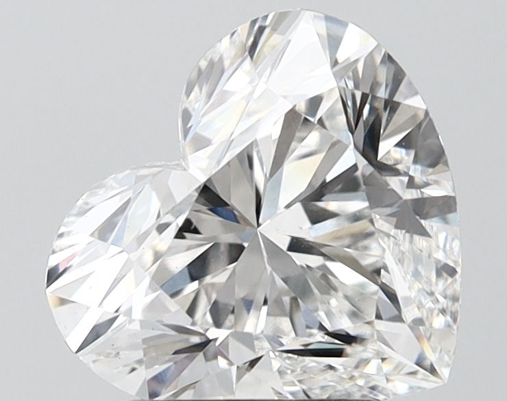 Loose Diamond - HEART 2.54ct F VS1: Loose Diamond - HEART 2.54ct F VS1 Source: This is a real non-mined Diamond that has been grown in a lab Shape: HEART Carats: 2.54 Color: F Clarity: VS1 Certification: IGI Video: