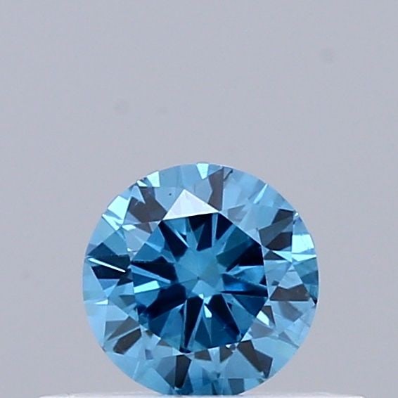 Loose Diamond - ROUND 0.27ct Fancy Vivid Blue VS1: Loose Diamond - ROUND 0.27ct Fancy Vivid Blue VS1 Source: This is a real non-mined Diamond that has been grown in a lab Shape: ROUND Carats: 0.27 Color: Fancy Vivid Blue Certification: IGI Video: