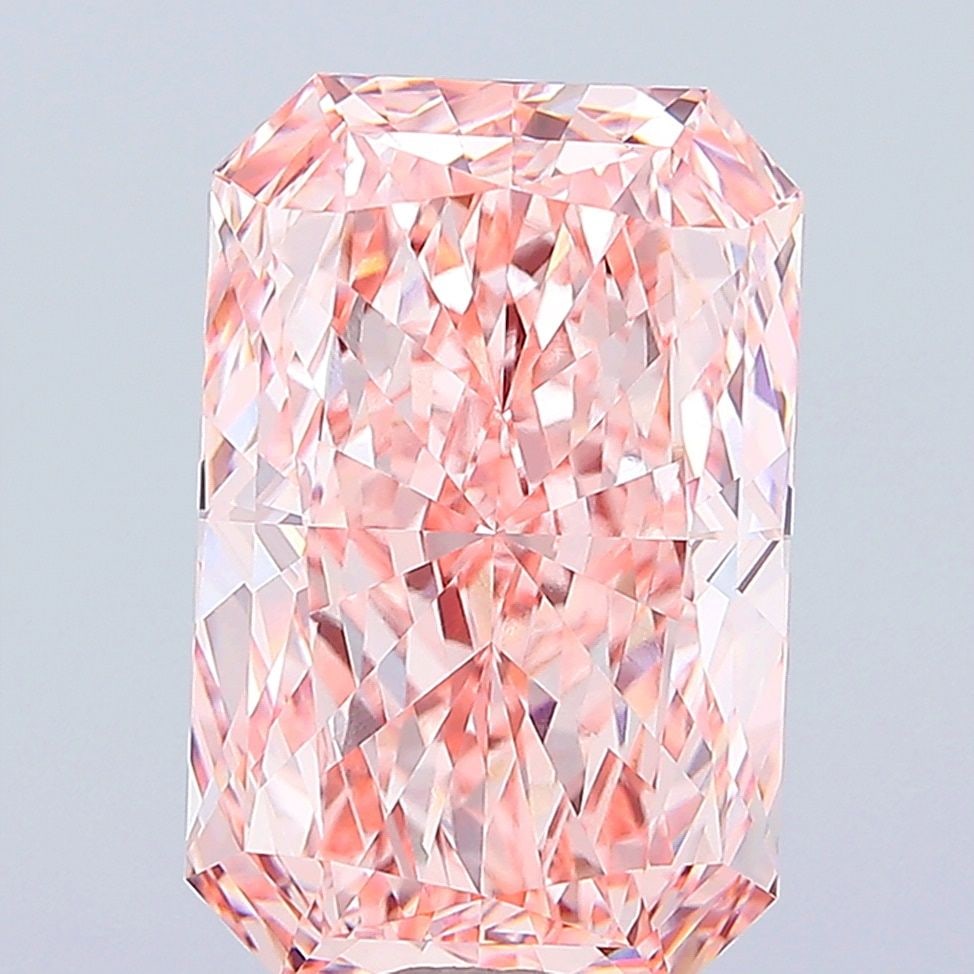Loose Diamond - RADIANT 10.51ct Fancy Vivid Pink VVS2 (1 of 1)