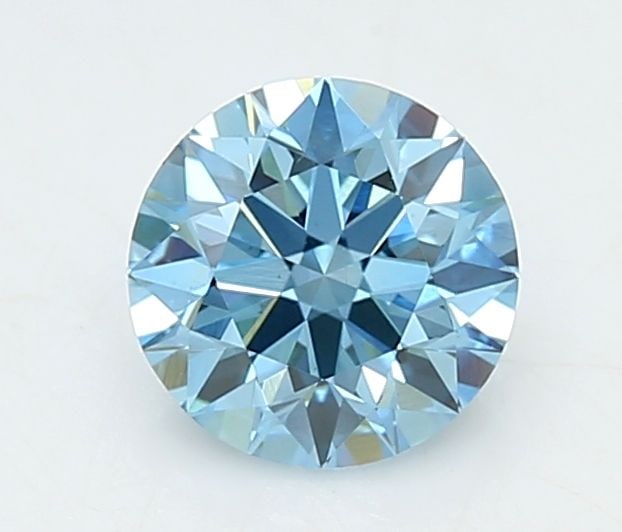 Ideal Loose Diamond - ROUND 1.0ct Fancy Vivid Blue VVS2: Ideal Loose Diamond - ROUND 1.0ct Fancy Vivid Blue VVS2 Source: This is a real non-mined Diamond that has been grown in a lab Shape: ROUND Carats: 1.0 Color: Fancy Vivid Blue Certification: IGI Video:
