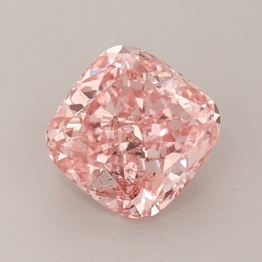 Loose Diamond - CUSHION BRILLIANT 1.55ct Fancy Intense Pink SI1: Loose Diamond - CUSHION BRILLIANT 1.55ct Fancy Intense Pink SI1 Source: This is a real non-mined Diamond that has been grown in a lab Shape: CUSHION BRILLIANT Carats: 1.55 Color: Fancy Intense Pink Ce