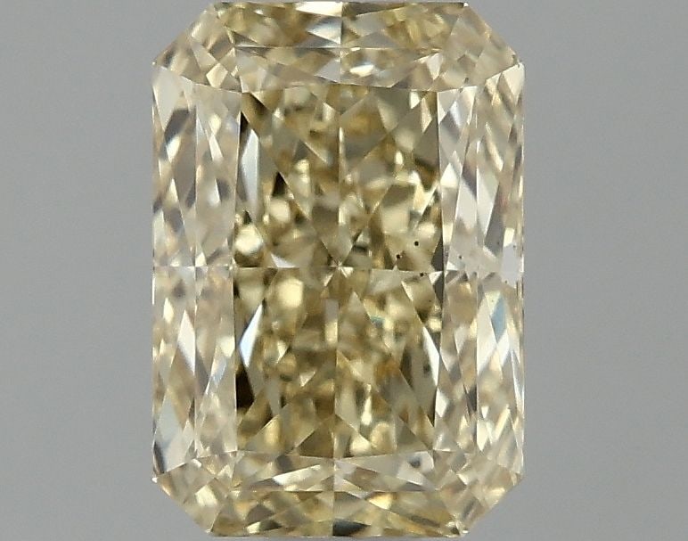 Loose Diamond - RADIANT 1.07ct Fancy Yellow VS2: Loose Diamond - RADIANT 1.07ct Fancy Yellow VS2 Source: This is a real non-mined Diamond that has been grown in a lab Shape: RADIANT Carats: 1.07 Color: Fancy Yellow Certification: NONE Video: Video