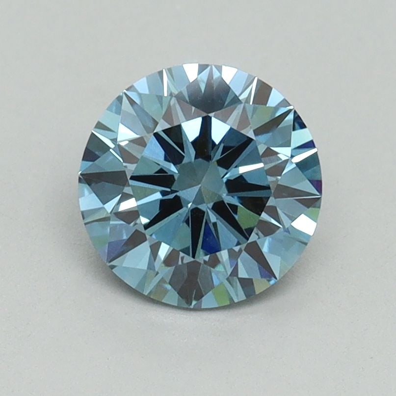 Ideal Loose Diamond - ROUND 1.1ct Fancy Vivid Blue VVS2 (1 of 1)