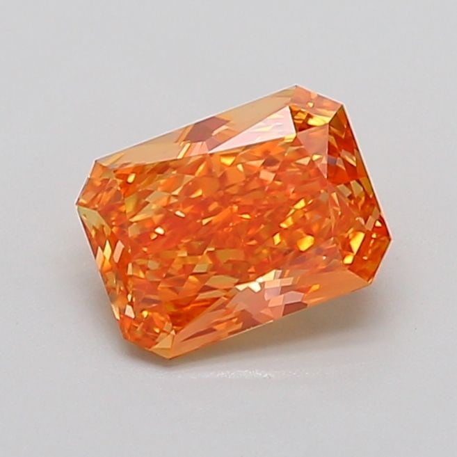 Loose Diamond - RADIANT 1.82ct Fancy Vivid Pinkish Orange VVS2 (1 of 1)