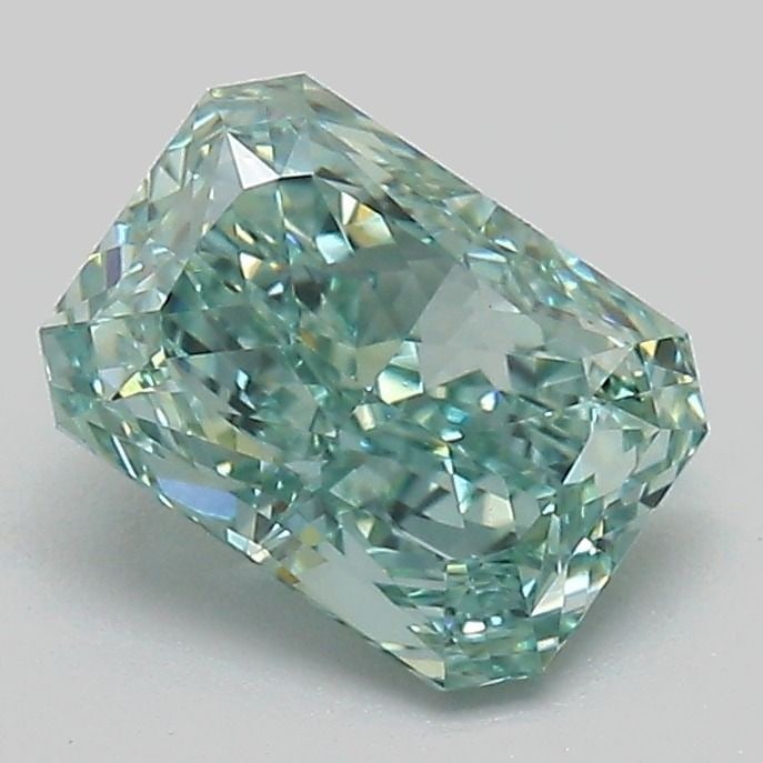Loose Diamond - RADIANT 1.43ct Fancy Vivid Green VVS2 (1 of 1)