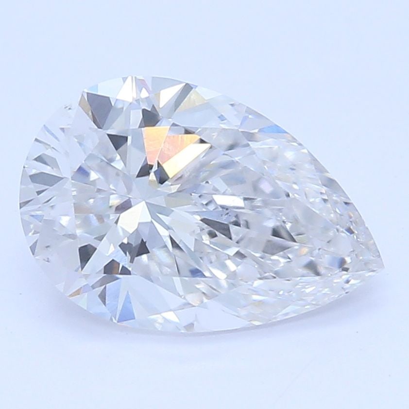 Loose Diamond - PEAR 0.91ct E VS2: Loose Diamond - PEAR 0.91ct E VS2 Source: This is a real non-mined Diamond that has been grown in a lab Shape: PEAR Carats: 0.91 Color: E Clarity: VS2 Certification: IGI Video: