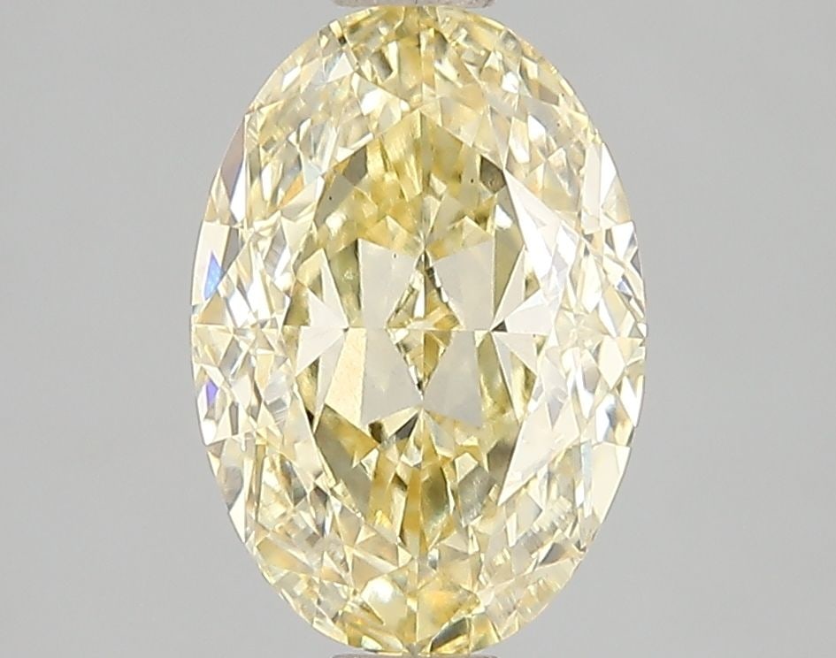 Loose Diamond - OVAL 2.55ct Fancy Intense Yellow VS1: Loose Diamond - OVAL 2.55ct Fancy Intense Yellow VS1 Source: This is a real non-mined Diamond that has been grown in a lab Shape: OVAL Carats: 2.55 Color: Fancy Intense Yellow Certification: IGI Video