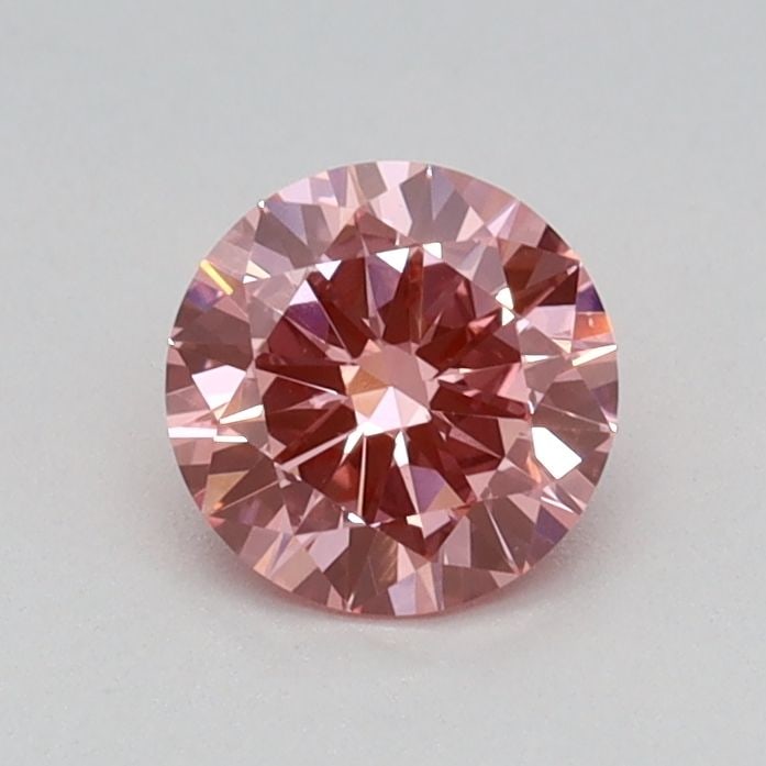 Loose Diamond - ROUND 0.43ct Fancy Vivid Pink VVS2: Loose Diamond - ROUND 0.43ct Fancy Vivid Pink VVS2 Source: This is a real non-mined Diamond that has been grown in a lab Shape: ROUND Carats: 0.43 Color: Fancy Vivid Pink Certification: IGI Video: