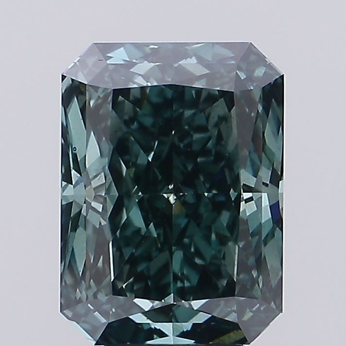 Loose Diamond - RADIANT 6.05ct Fancy Intense Green VS2 (1 of 1)