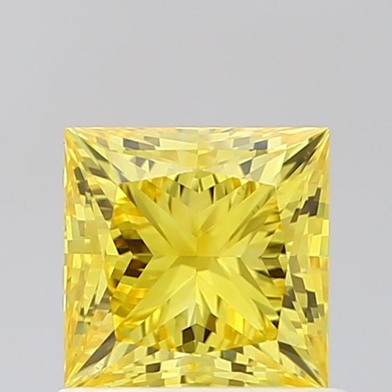 Loose Diamond - PRINCESS 1.0ct Fancy Vivid Yellow VS1: Loose Diamond - PRINCESS 1.0ct Fancy Vivid Yellow VS1 Source: This is a real non-mined Diamond that has been grown in a lab Shape: PRINCESS Carats: 1.0 Color: Fancy Vivid Yellow Certification: IGI Vid