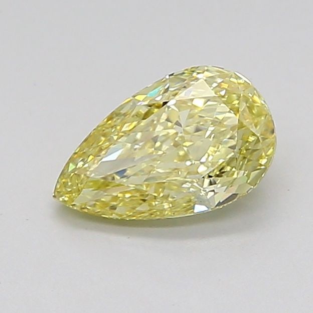 Loose Diamond - PEAR 1.03ct Fancy Yellow VS1: Loose Diamond - PEAR 1.03ct Fancy Yellow VS1 Source: This is a real non-mined Diamond that has been grown in a lab Shape: PEAR Carats: 1.03 Color: Fancy Yellow Certification: IGI Video: