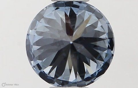 Loose Diamond - ROUND 0.5ct Fancy Intense Blue VVS1 (1 of 1)