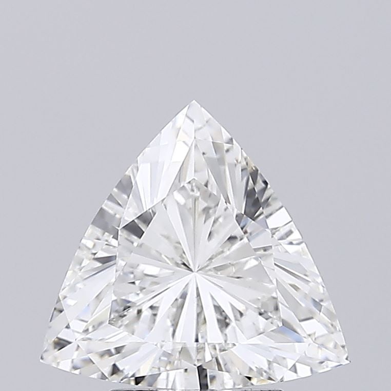 Loose Diamond - TRIANGULAR 2.13ct F VVS2: Loose Diamond - TRIANGULAR 2.13ct F VVS2 Source: This is a real non-mined Diamond that has been grown in a lab Shape: TRIANGULAR Carats: 2.13 Color: F Clarity: VVS2 Certification: IGI Video: