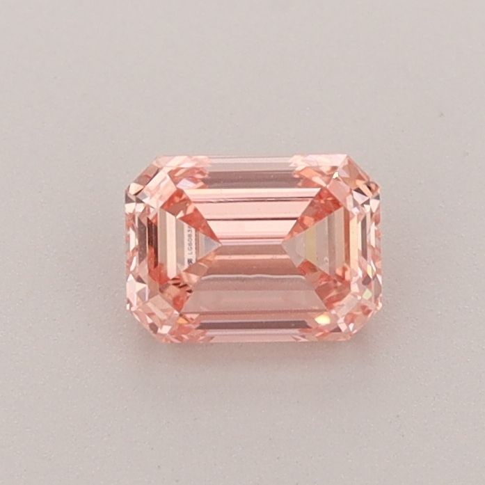 Loose Diamond - EMERALD 0.55ct Fancy Intense Pink VS1: Loose Diamond - EMERALD 0.55ct Fancy Intense Pink VS1 Source: This is a real non-mined Diamond that has been grown in a lab Shape: EMERALD Carats: 0.55 Color: Fancy Intense Pink Certification: IGI Vid