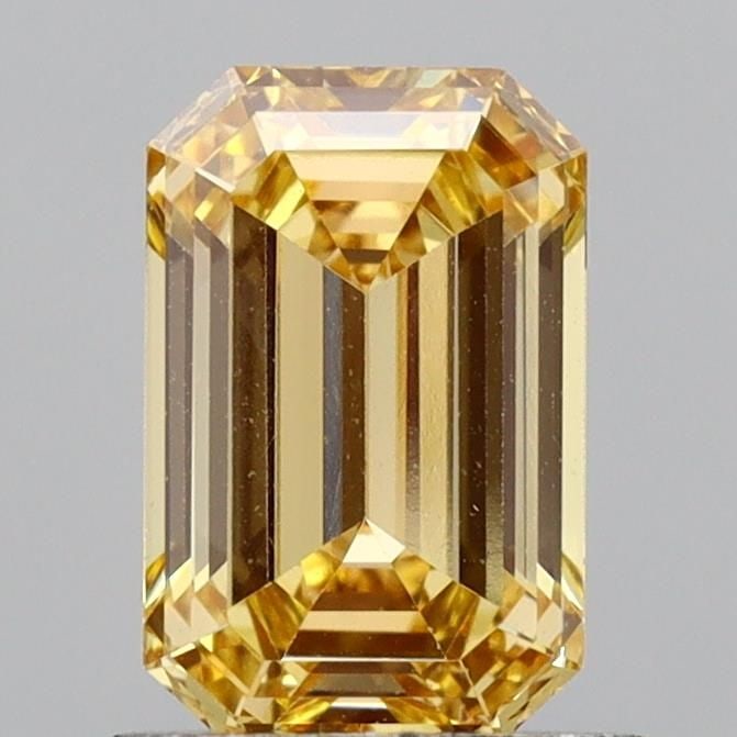 Loose Diamond - EMERALD 1.17ct Fancy Vivid Yellow VS1: Loose Diamond - EMERALD 1.17ct Fancy Vivid Yellow VS1 Source: This is a real non-mined Diamond that has been grown in a lab Shape: EMERALD Carats: 1.17 Color: Fancy Vivid Yellow Certification: NONE Vi