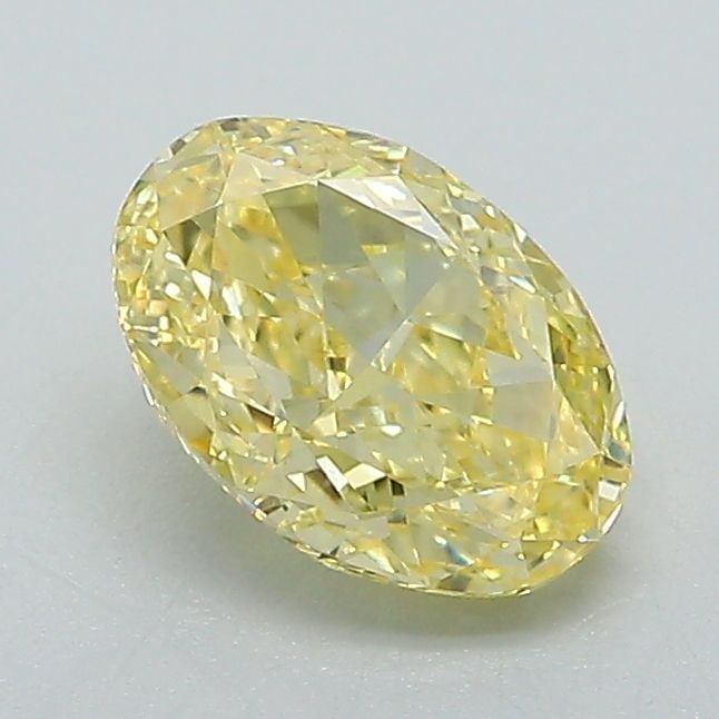 Loose Diamond - OVAL 1.02ct Fancy Vivid Yellow VVS2: Loose Diamond - OVAL 1.02ct Fancy Vivid Yellow VVS2 Source: This is a real non-mined Diamond that has been grown in a lab Shape: OVAL Carats: 1.02 Color: Fancy Vivid Yellow Certification: IGI Video: