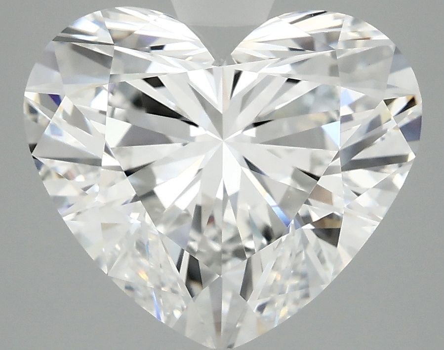 Loose Diamond - HEART 5.1ct E VVS2: Loose Diamond - HEART 5.1ct E VVS2 Source: This is a real non-mined Diamond that has been grown in a lab Shape: HEART Carats: 5.1 Color: E Clarity: VVS2 Certification: IGI Video:
