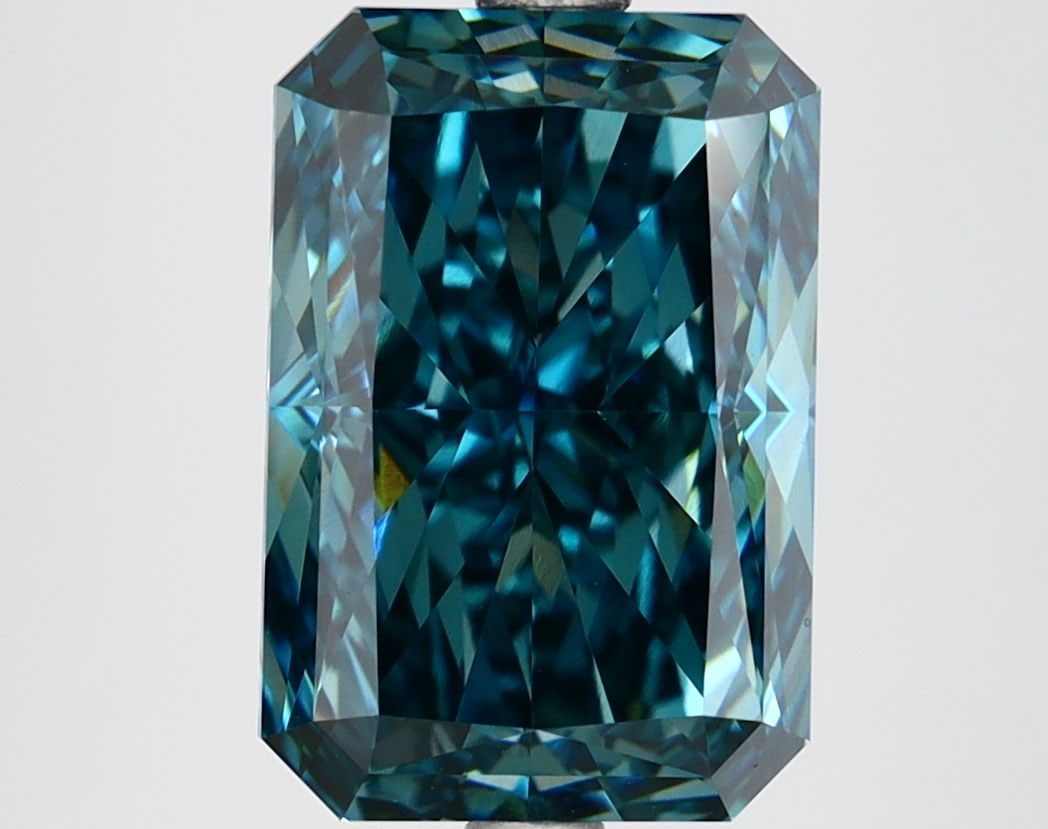 Loose Diamond - RADIANT 4.1ct Fancy Vivid Blue VS1 (1 of 1)