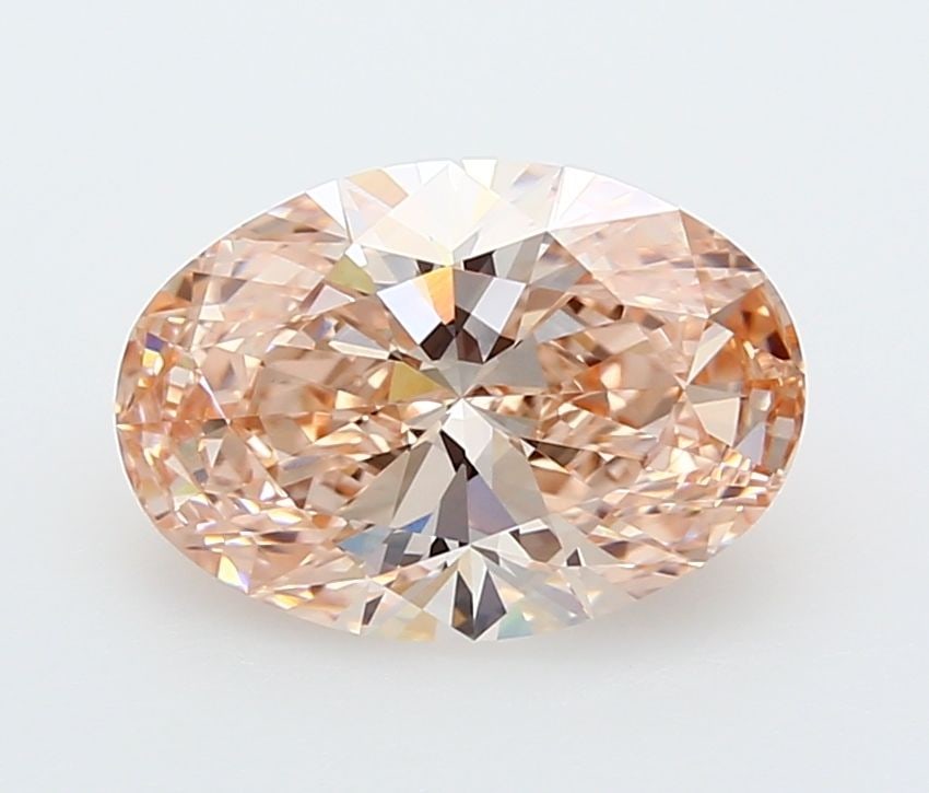 Loose Diamond - OVAL 3.06ct Fancy Vivid Pink VVS2: Loose Diamond - OVAL 3.06ct Fancy Vivid Pink VVS2 Source: This is a real non-mined Diamond that has been grown in a lab Shape: OVAL Carats: 3.06 Color: Fancy Vivid Pink Certification: IGI Video: