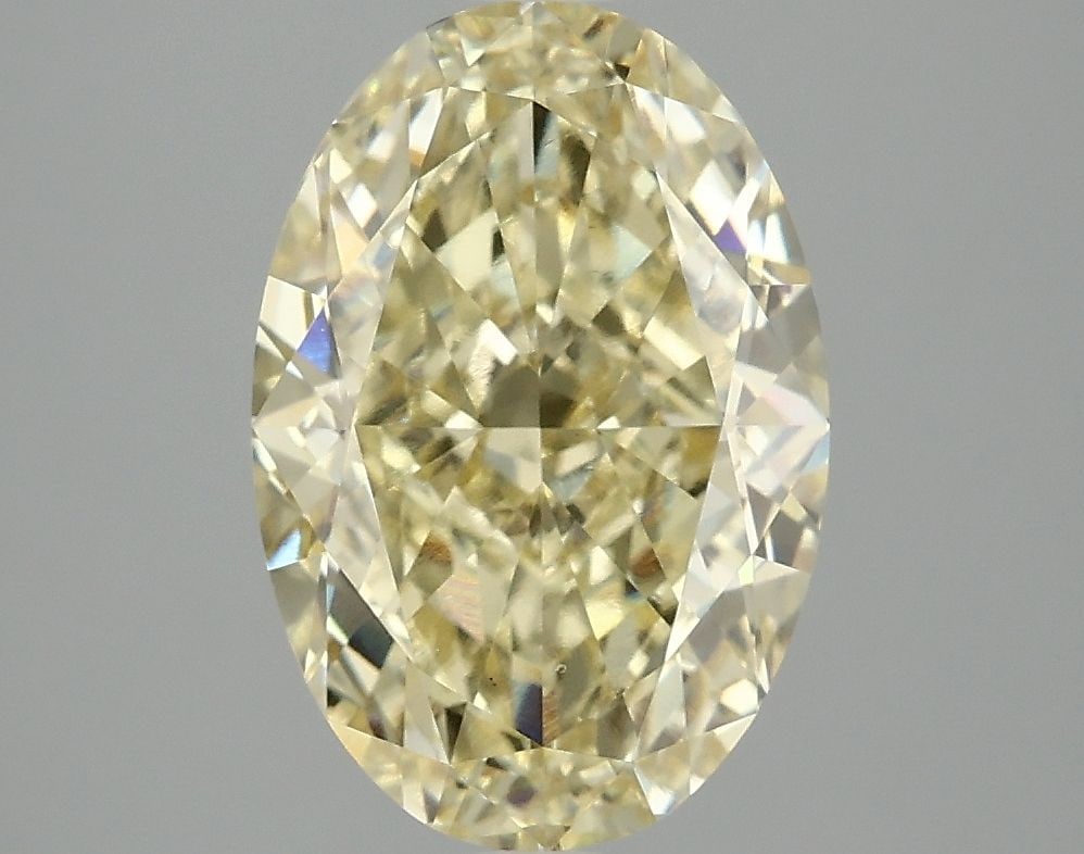 Loose Diamond - OVAL 4.02ct Fancy Intense Yellow VS1: Loose Diamond - OVAL 4.02ct Fancy Intense Yellow VS1 Source: This is a real non-mined Diamond that has been grown in a lab Shape: OVAL Carats: 4.02 Color: Fancy Intense Yellow Certification: IGI Video