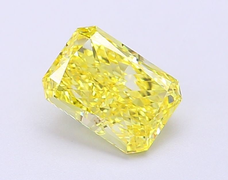 Loose Diamond - RADIANT 1.31ct Fancy Vivid Yellow VVS2: Loose Diamond - RADIANT 1.31ct Fancy Vivid Yellow VVS2 Source: This is a real non-mined Diamond that has been grown in a lab Shape: RADIANT Carats: 1.31 Color: Fancy Vivid Yellow Certification: IGI Vi