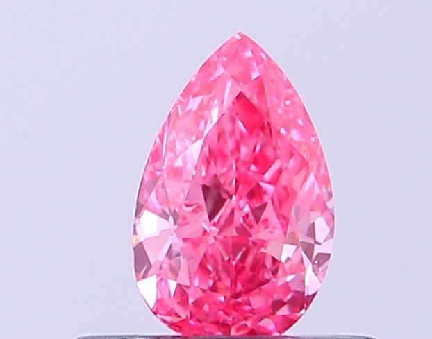 Loose Diamond - PEAR 0.32ct Fancy Vivid Pink VS1 (1 of 1)