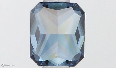 Loose Diamond - RADIANT 0.58ct Fancy Vivid Blue VVS1 (1 of 1)