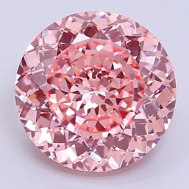 Loose Diamond - OTHER 3.02ct Fancy Vivid Pink VS2: Loose Diamond - OTHER 3.02ct Fancy Vivid Pink VS2 Source: This is a real non-mined Diamond that has been grown in a lab Shape: OTHER Carats: 3.02 Color: Fancy Vivid Pink Certification: IGI Video: