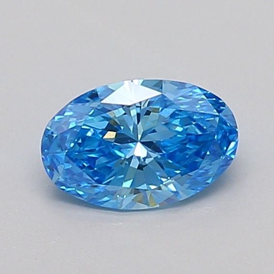 Loose Diamond - OVAL 0.51ct Fancy Vivid Blue VS1: Loose Diamond - OVAL 0.51ct Fancy Vivid Blue VS1 Source: This is a real non-mined Diamond that has been grown in a lab Shape: OVAL Carats: 0.51 Color: Fancy Vivid Blue Certification: IGI Video: