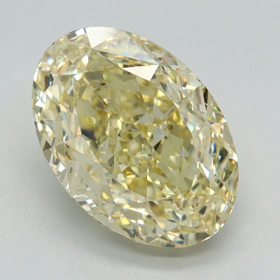 Loose Diamond - OVAL 3.15ct Fancy Vivid Yellow VS1: Loose Diamond - OVAL 3.15ct Fancy Vivid Yellow VS1 Source: This is a real non-mined Diamond that has been grown in a lab Shape: OVAL Carats: 3.15 Color: Fancy Vivid Yellow Certification: IGI Video: