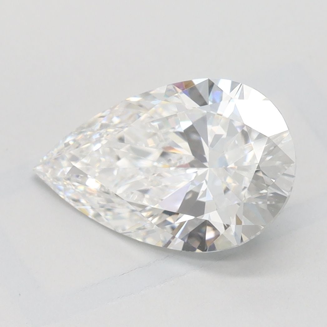 Loose Diamond - PEAR 1.55ct E IF: Loose Diamond - PEAR 1.55ct E IF Source: This is a real non-mined Diamond that has been grown in a lab Shape: PEAR Carats: 1.55 Color: E Clarity: IF Certification: IGI Video: