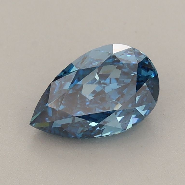 Loose Diamond - PEAR 1.02ct Fancy Vivid Blue VS1: Loose Diamond - PEAR 1.02ct Fancy Vivid Blue VS1 Source: This is a real non-mined Diamond that has been grown in a lab Shape: PEAR Carats: 1.02 Color: Fancy Vivid Blue Certification: IGI Video: