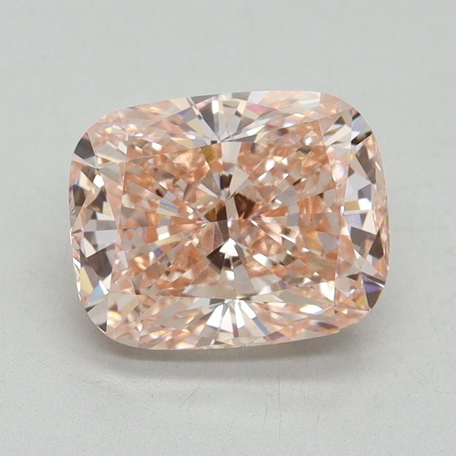 Loose Diamond - CUSHION BRILLIANT 2.18ct Fancy Intense Pink VS1: Loose Diamond - CUSHION BRILLIANT 2.18ct Fancy Intense Pink VS1 Source: This is a real non-mined Diamond that has been grown in a lab Shape: CUSHION BRILLIANT Carats: 2.18 Color: Fancy Intense Pink Ce