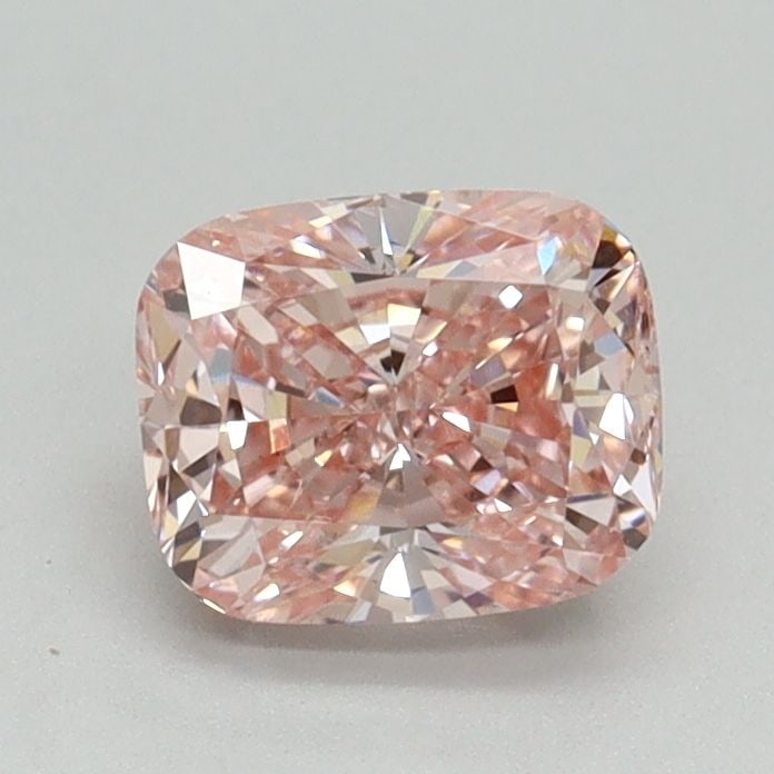 Loose Diamond - CUSHION BRILLIANT 1.0ct Fancy Vivid Pink VS1: Loose Diamond - CUSHION BRILLIANT 1.0ct Fancy Vivid Pink VS1 Source: This is a real non-mined Diamond that has been grown in a lab Shape: CUSHION BRILLIANT Carats: 1.0 Color: Fancy Vivid Pink Certific