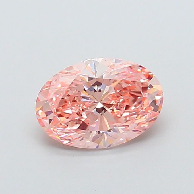 Loose Diamond - OVAL 3.03ct Fancy Vivid Pink VS1: Loose Diamond - OVAL 3.03ct Fancy Vivid Pink VS1 Source: This is a real non-mined Diamond that has been grown in a lab Shape: OVAL Carats: 3.03 Color: Fancy Vivid Pink Certification: IGI Video: